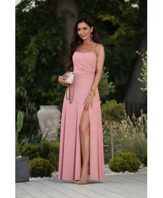 Vestito lungo elegante con schiena scoperta - Nathalie