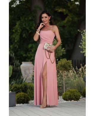 Vestito lungo elegante con schiena scoperta - Nathalie
