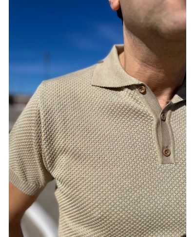 Polo cammello Paul Miranda