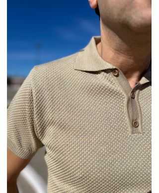 Polo cammello Paul Miranda