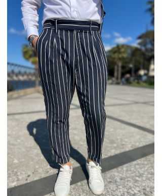 Pantaloni uomo Paul Miranda, blu - Creolo