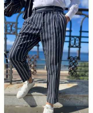 Pantaloni uomo Paul Miranda, blu - Creolo