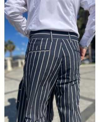 Pantaloni uomo Paul Miranda, blu - Creolo