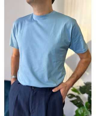 T-shirt uomo azzurra Paul Miranda - Fresh