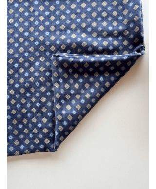 Pashmina invernale, unisex - blu e avion