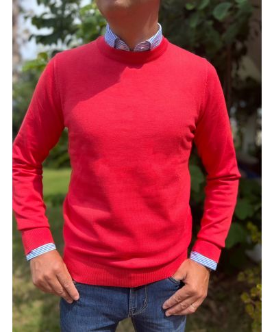 Maglione girocollo, aragosta