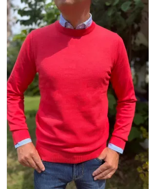 Maglione girocollo, aragosta