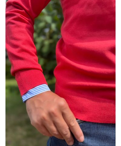 Maglione girocollo, aragosta