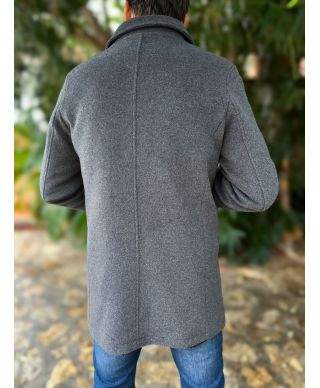 Cappotto uomo, Blu - Pettorina staccabile