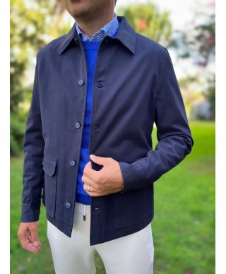 Marynarka męska Tiber – Kolor zielony – Made in Italy - Paul Miranda