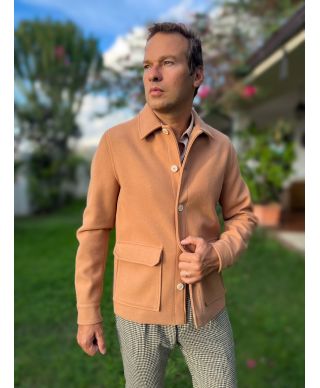 Elegancka kurtka męska, zimowa - Santy -  Made in Italy - Paul Miranda