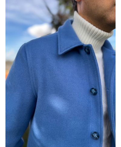 Elegancka kurtka męska, zimowa - Santy -  Made in Italy - Paul Miranda