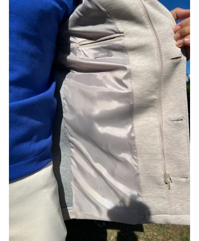 Parka męska beżowa Paul Miranda – elegancja i komfort Made in Italy