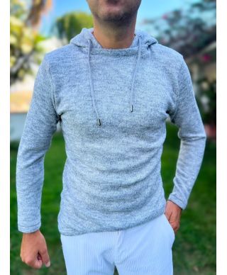 Sweter z kapturem – Paul Miranda - Ponadczasowa elegancja i komfort na chłodne dni