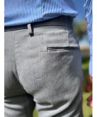 Spodnie z kieszeniami cargo Mac - Szare -  Paul Miranda – Made in Italy