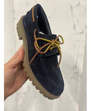 Męskie buty sznurowane zimowe – Timber – Prawdziwa skóra
