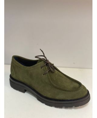 Eleganckie buty męskie - Sznurowane ze skóry naturalnej - Wykonane we Włoszech – Prof