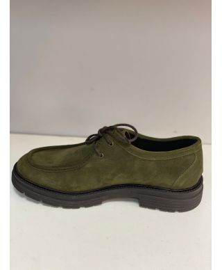 Eleganckie buty męskie - Sznurowane ze skóry naturalnej - Wykonane we Włoszech – Prof