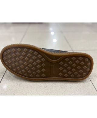 Eleganckie buty męskie z ociepleniem – Brązowe - Stringata