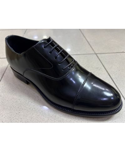 Klasyczne buty męskie Torino – Czarne francesiny – Naturalna skóra - Made in Italy