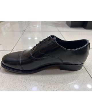 Klasyczne buty męskie Torino – Czarne francesiny – Naturalna skóra - Made in Italy