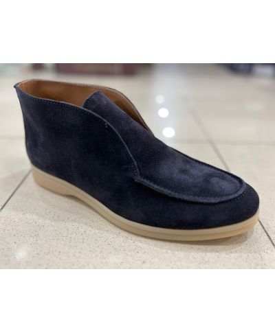 Zimowe buty męskie Joys – Biała podeszwa - Włoska elegancja w chłodne dni