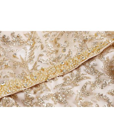 Abito a sirena oro - Coda staccabile