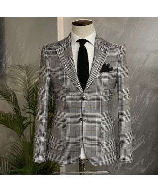 Giacca uomo, slim - Principe di galles