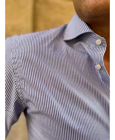 Camicia uomo a righe blu - Paul Miranda