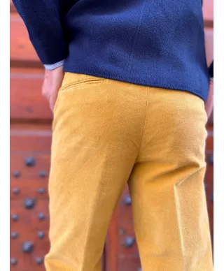 Pantaloni uomo, in velluto - Verde - Paul Miranda