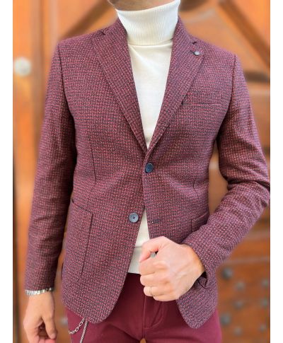 Giacca uomo Bordeaux, Paul Miranda