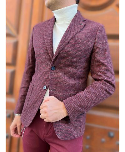 Giacca uomo Bordeaux, Paul Miranda