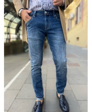 Jeans uomo, 5 tasche - Key jey new